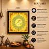 Om Wall Frame | Vastu Wall Decor for Home Entrance | Pooja Room Wall Hanging