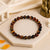 Tiger Eye Stone Bracelet for Men & Women | Natural Tiger Eye Crystal Beads | Good Luck, Confidence & Positive Energy | Stretchable Crystal Bracelet