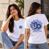 Capricorn Zodiac T-Shirt for Men & Women | Built to Achieve | Unisex Astrology Graphic Tee