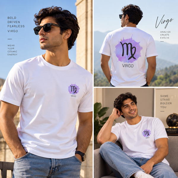 Virgo Zodiac T-Shirt for Men & Women | Details Matter | Unisex Astrology Graphic Tee