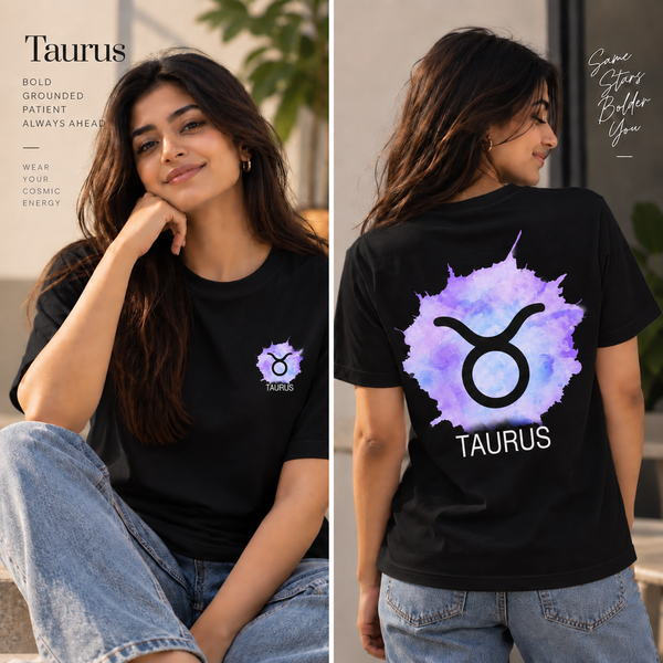 Taurus Zodiac T-Shirt for Men & Women | Know Your Worth | Unisex Astrology Graphic Tee