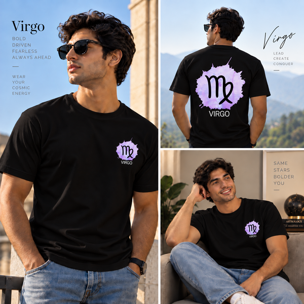 Virgo Zodiac T-Shirt for Men & Women | Details Matter | Unisex Astrology Graphic Tee