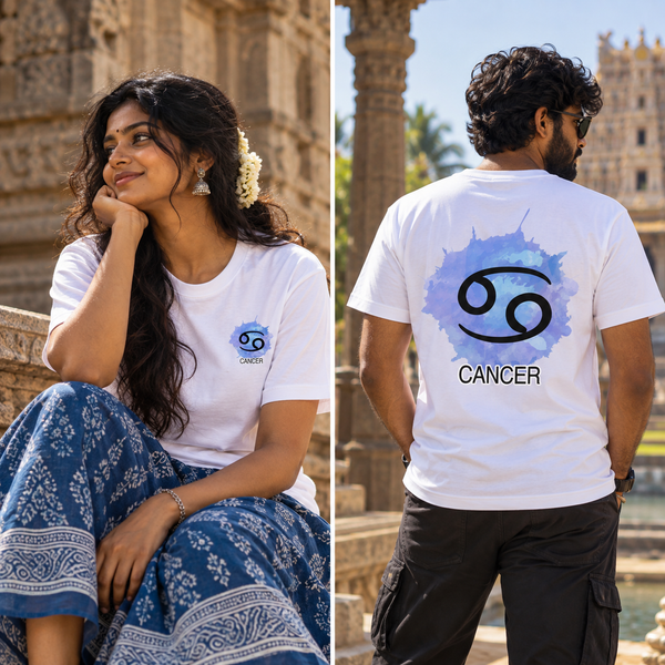 Cancer Zodiac T-Shirt for Men & Women | Soft Heart. Strong Soul. | Unisex Astrology Graphic Tee