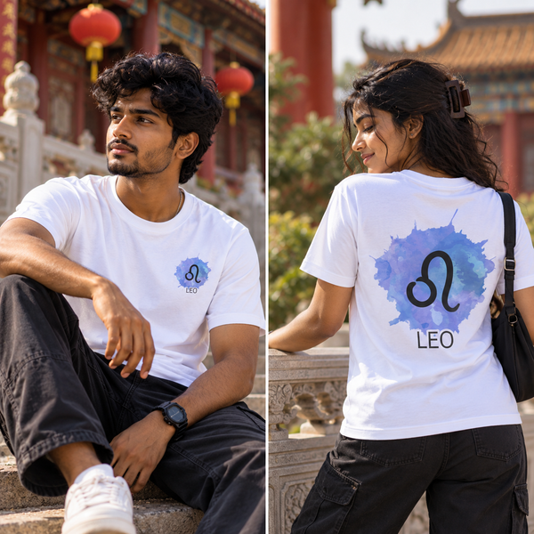 Leo Zodiac T-Shirt for Men & Women | Born to Stand Out | Unisex Astrology Graphic Tee