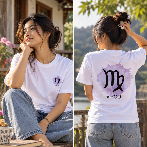 Virgo Zodiac T-Shirt for Men & Women | Details Matter | Unisex Astrology Graphic Tee