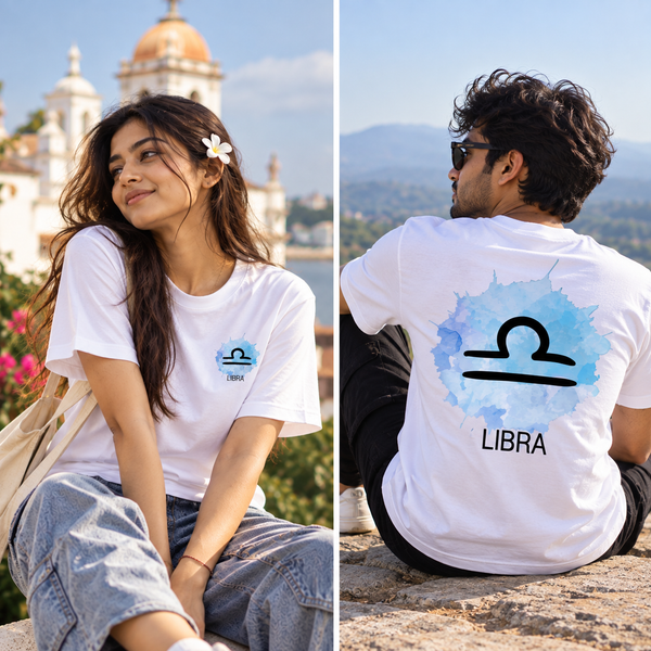 Libra Zodiac T-Shirt for Men & Women | Balance Is Power | Unisex Astrology Graphic Tee