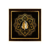 Lord Ganesha Wall Frame | 3D Golden Acrylic Ganpati Wall Decor | Vastu Wall Hanging for Home Entrance | Pooja Room Decoration