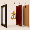 Golden Acrylic Swastik Wall Frame | Vastu Wall Decor for Home Entrance | Pooja Room Wall Hanging | Religious Decor for Home & Office
