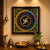 Golden Acrylic Swastik Wall Frame | Vastu Wall Decor for Home Entrance | Pooja Room Wall Hanging | Religious Decor for Home & Office