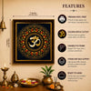 Om Wall Frame | Vastu Wall Decor for Home Entrance | Pooja Room Wall Hanging