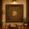 Om Wall Frame | Vastu Wall Decor for Home Entrance | Pooja Room Wall Hanging