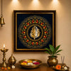 Lord Ganesha Wall Frame | 3D Golden Acrylic Ganpati Wall Decor | Vastu Wall Hanging for Home Entrance | Pooja Room Decoration