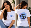 Cancer Zodiac T-Shirt for Men & Women | Soft Heart. Strong Soul. | Unisex Astrology Graphic Tee