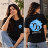 Capricorn Zodiac T-Shirt for Men & Women | Built to Achieve | Unisex Astrology Graphic Tee