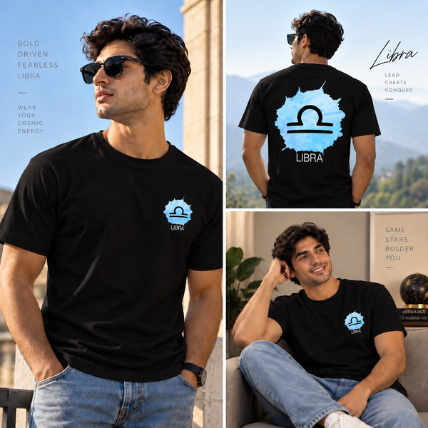 Libra Zodiac T-Shirt for Men & Women | Balance Is Power | Unisex Astrology Graphic Tee