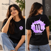 Scorpio Zodiac T-Shirt for Men & Women | I Don't Chase. I Attract. | Unisex Astrology Graphic Tee
