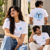 Aries Zodiac T-Shirt for Men & Women | Born to Lead | Unisex Astrology Graphic Tee