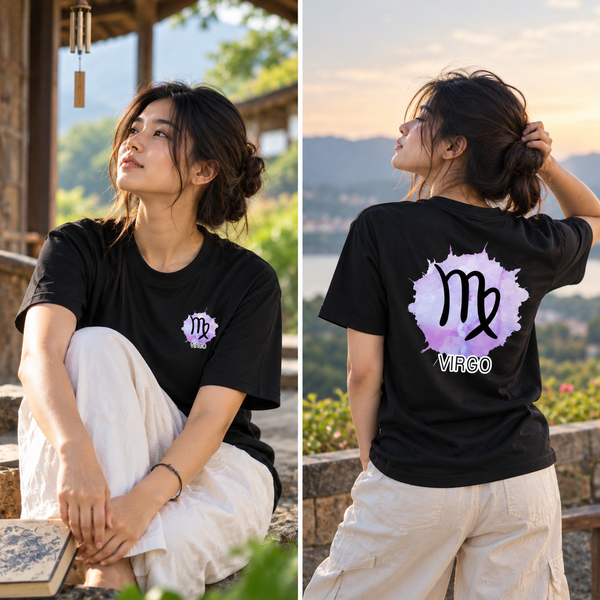 Virgo Zodiac T-Shirt for Men & Women | Details Matter | Unisex Astrology Graphic Tee