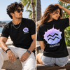Aquarius Zodiac T-Shirt for Men & Women | Never Meant to Fit In | Unisex Astrology Graphic Tee